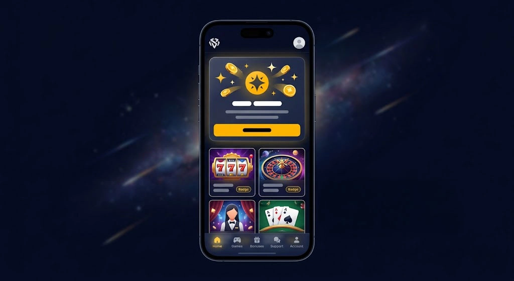 Vegasnova Mobile Casino Screenshot