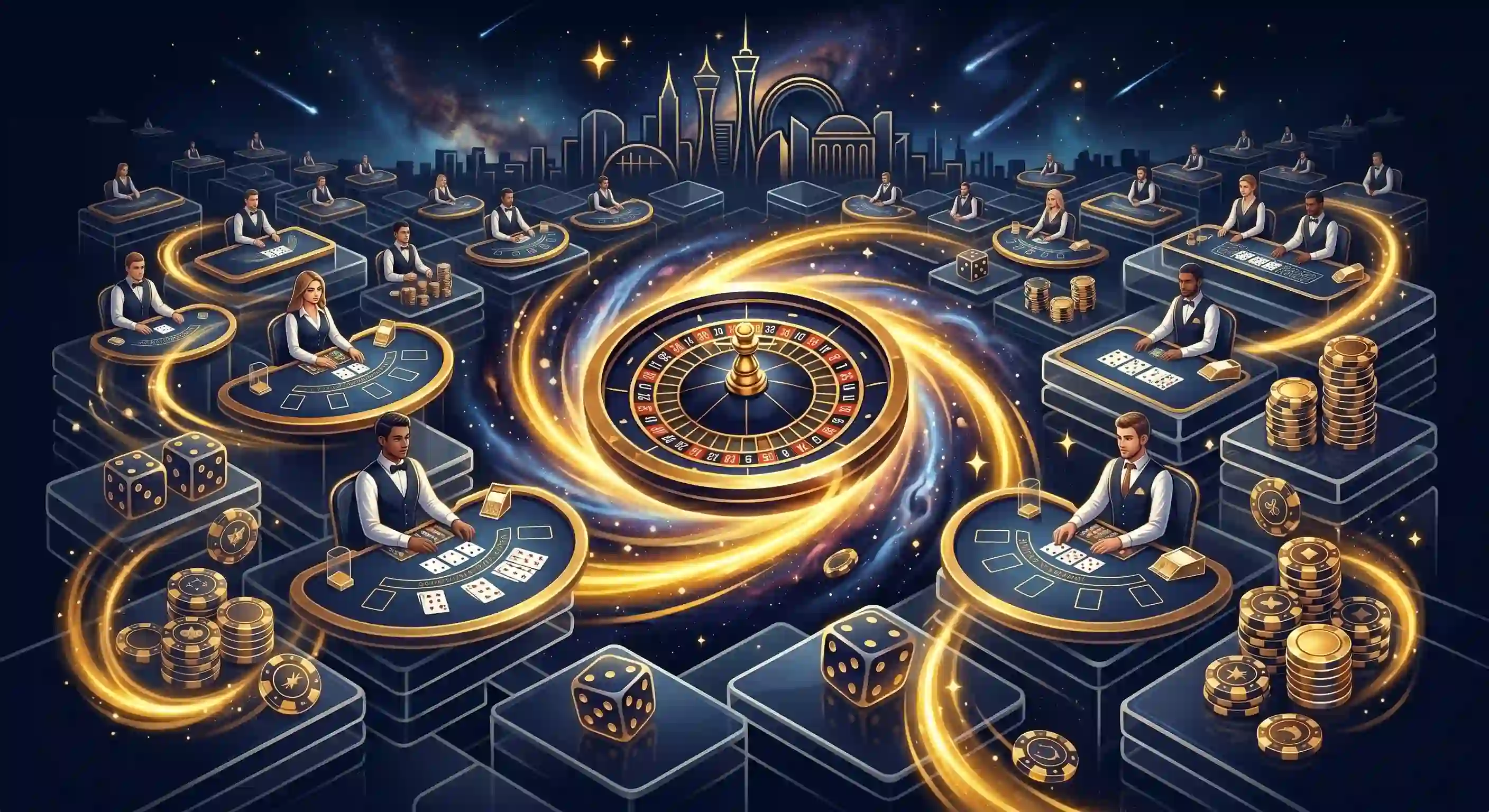 Vegasnova Live Casino – Live Dealer Spiele ohne Einschränkungen